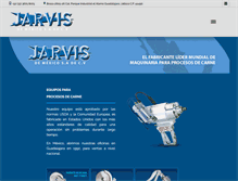 Tablet Screenshot of jarvis.com.mx
