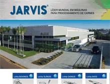 Tablet Screenshot of jarvis.com.br
